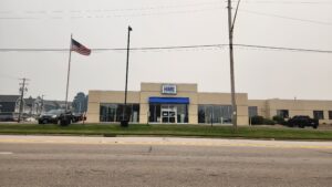 Photo of HME Home Medical taken on a day with poor air quality due to smoke